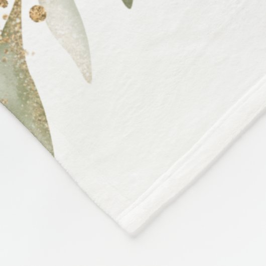 Couverture Polaire Ant Aquarelle Or Impression (Coin)