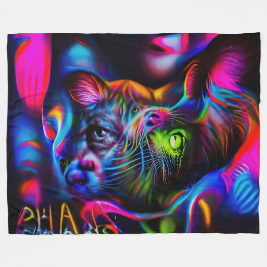 Couverture Polaire Anthrophobie (Devant (Horizontal))