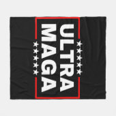 Couverture Polaire Anti Joe Biden Ultra Maga (Devant (Horizontal))