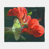 Couverture Polaire "Anticipation de la peinture de mite de Luna de (Devant (Horizontal))