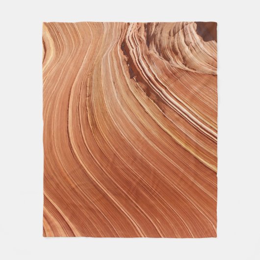 Couverture Polaire antilope Brown (Devant)