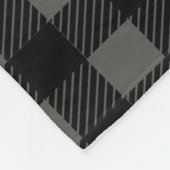 Couverture Polaire Antlers Rustiques De Cerfs Blancs Vérifier Nom De (Coin)