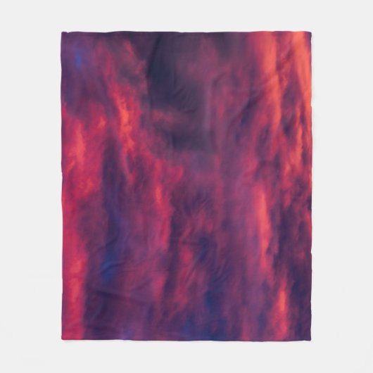 Couverture Polaire août rouge (Devant)