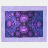 Couverture Polaire Apophyse fractale - Fusion d'atomes (Devant (Horizontal))