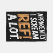 Couverture Polaire Apparently I Scream Ref A Lot Soccer Footbyll Spor (Devant (Horizontal))