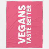 Couverture Polaire Appel Vegan (Devant)