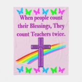 COUVERTURE POLAIRE APPRÉCIATION DE L'ENSEIGNANT (Devant)