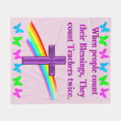 COUVERTURE POLAIRE APPRÉCIATION DE L'ENSEIGNANT (Devant (Horizontal))