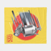 Couverture Polaire Aqua Ado Hunger Force Rabbot (Devant (Horizontal))