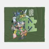 Couverture Polaire Aqua Ados des vilains de la force de la faim (Devant (Horizontal))