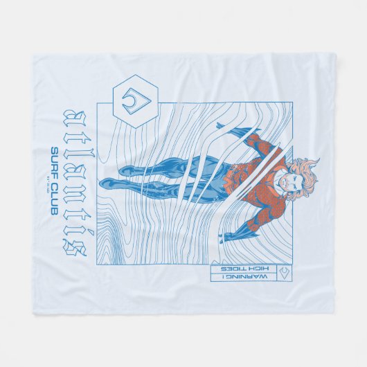 Couverture Polaire Aquaman (Devant (Horizontal))