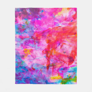 Couverture Polaire Aquarelle Abstraite couleur arrière-plan, arrière