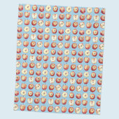 Couverture Polaire Aquarelle Apple