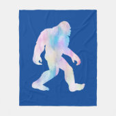 Couverture Polaire Aquarelle Bigfoot (Devant)