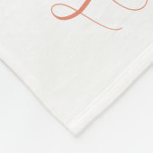 Couverture Polaire Aquarelle Boho - accessoire photo (Coin)