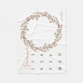 Couverture Polaire Aquarelle Boho - accessoire photo (Devant)