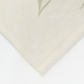 Couverture Polaire Aquarelle Bundle Tropical Monstera Palm Leaf II (Coin)