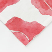 Couverture Polaire Aquarelle des papillons (Coin)