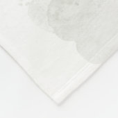 Couverture Polaire Aquarelle Eucalyptus Verdure Feuille (Coin)