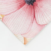 Couverture Polaire Aquarelle Floral Baby Milestone (Coin)