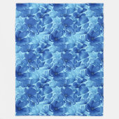 Couverture Polaire Aquarelle Floral Confort et style (Devant)