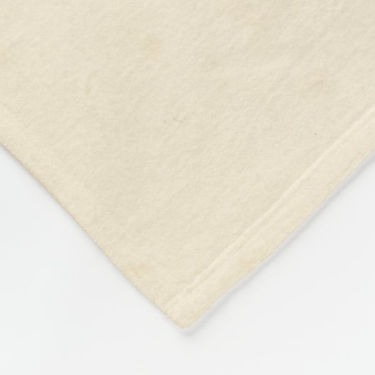 Couverture Polaire Aquarelle Grange Animaux | Vache (Coin)