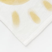 Couverture Polaire Aquarelle "Hello Sunshine" Bébé Jalon polaire (Coin)