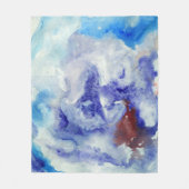 Couverture Polaire Aquarelle magique (Devant)