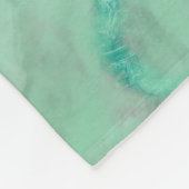 Couverture Polaire Aquarelle marine Aqua Ocean Octopus (Coin)