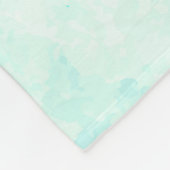 Couverture Polaire Aquarelle mignonne (Coin)