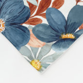 Couverture Polaire Aquarelle mignonne Bois Animaux (Coin)