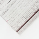 Couverture Polaire Aquarelle mignonne florale triplets jalon fl (Coin)