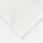 Couverture Polaire Aquarelle mignonne Ours en Teddy avec fleurs Bouqu (Coin)