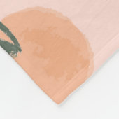 Couverture Polaire Aquarelle orange fruits sans couture motif (Coin)