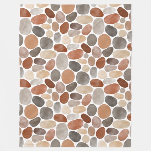 Couverture Polaire Aquarelle Pebbles 230921 (Devant)