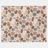 Couverture Polaire Aquarelle Pebbles 230921 (Devant (Horizontal))