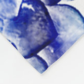 Couverture Polaire Aquarelle Plante créative et succulente (Coin)