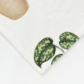 Couverture Polaire Aquarelle Pots Plante Motif Pots en terre cuite (Coin)