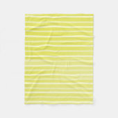 Couverture Polaire aquarelle rayée (Devant)