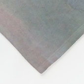 Couverture Polaire Aquarelle Rustique (Coin)