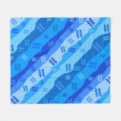 Couverture Polaire Aquarius Zodiac (Devant (Horizontal))