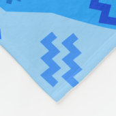 Couverture Polaire Aquarius Zodiac (Coin)