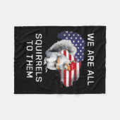 Couverture Polaire Arachide L'Écureuil - Justice Pour Le Méga D'Arach (Devant (Horizontal))