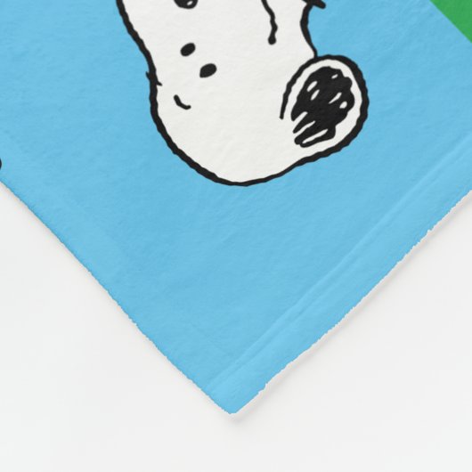 Couverture Polaire Arachides amis dans une rangée (Coin)