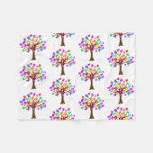 Couverture Polaire Arborescence des sensibilisations sur l'autisme (Devant (Horizontal))