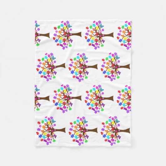 Couverture Polaire Arborescence des sensibilisations sur l'autisme (Devant)