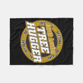 Couverture Polaire Arbre affectueux Hugger de la terre (Devant (Horizontal))