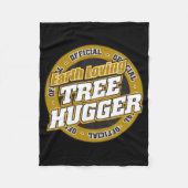 Couverture Polaire Arbre affectueux Hugger de la terre (Devant)