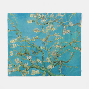 Couverture Polaire Arbre d'amande de floraison par Van Gogh