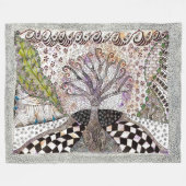 Couverture Polaire Arbre de lavande 2024 (Devant (Horizontal))